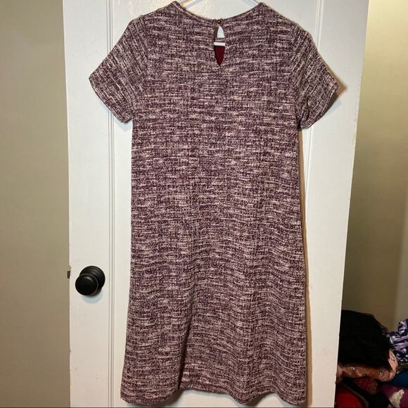 Anthropologie Antionette Ruffled Midi Dress Tweed - Picture 4 of 4